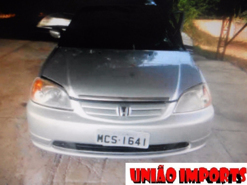 Sucata Honda Civic Lx 1.7 16v 2003 Retirada De Peças