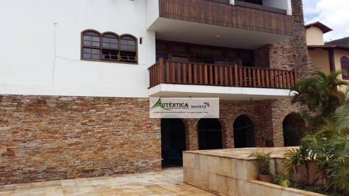 Imagem 3 de 30 de Casa Com 5 Dormitórios À Venda Por R$ 3.400.000 - Mangabeiras - Belo Horizonte/mg - Ca0160