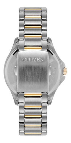 Reloj Hombre Citizen Bf2005-54a Acero Diseño Elegante Color de la correa Gris Color del bisel Gris Color del fondo Gris