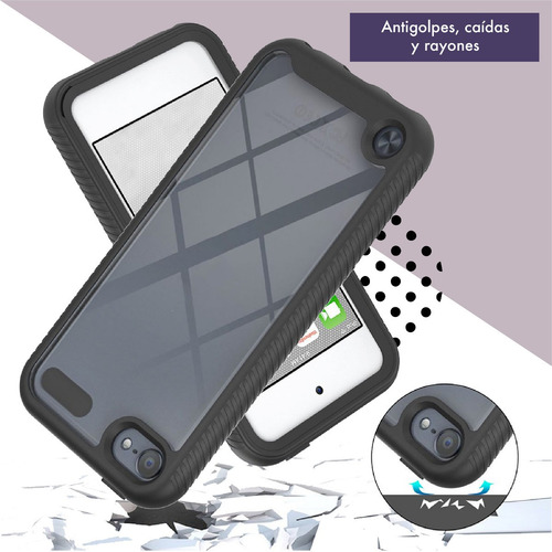 Imagen 8 de 10 de Funda Compatible iPod Touch Gen 5 - 6 - 7 - Doble Protección