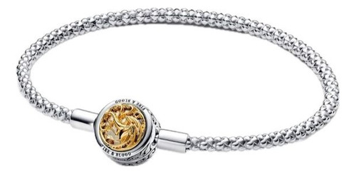 Pulsera Pandora Cadena Game Of Thrones Juego De Tronos Plata