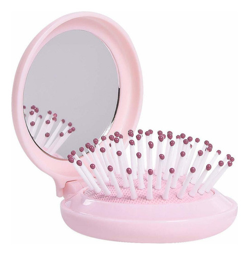 Gpp 3pcs Peine De Pelo Con Espejo Cepillo De Pelo Plegable