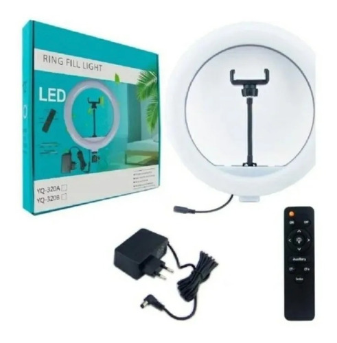 Aro Luz Led 30cm+ Trípode 2 Metros + Control Para Foto Video