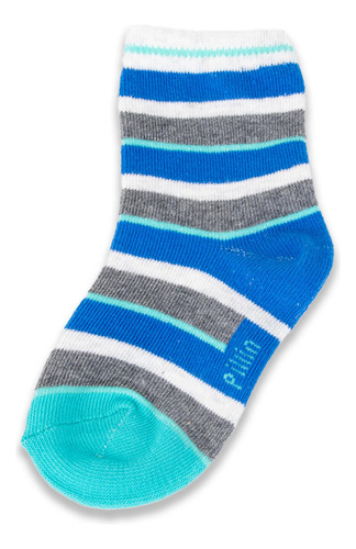 Pack 3 Pzas Calcetines Bebé Niño Multicolor Pillin (paz114-2