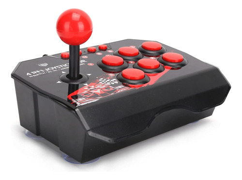Arcade Fight Stick - Palanca De Mando Para Juegos De Pc, Con