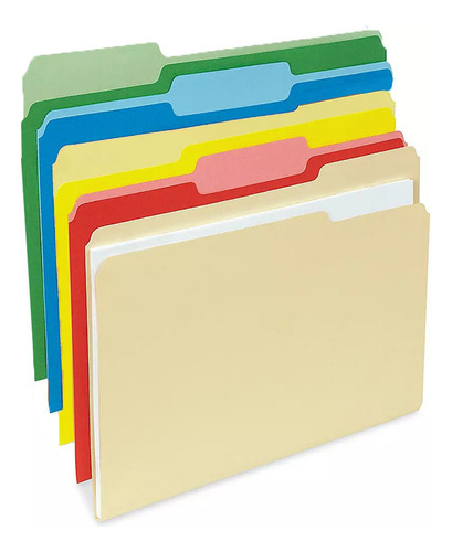 Mayoreo 100 Folders T Carta Carpetas Premium Escoge Color Color Surtidos