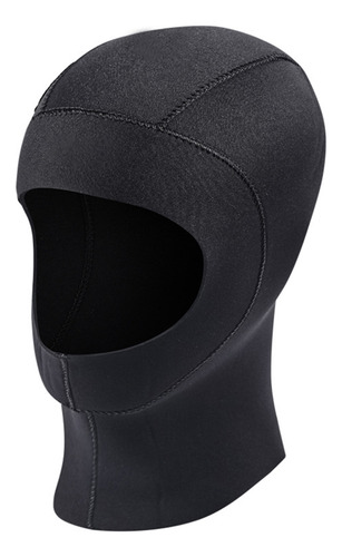 Casco De Neopreno Para Buceo Y Natación, 3 Mm, Con Capucha D