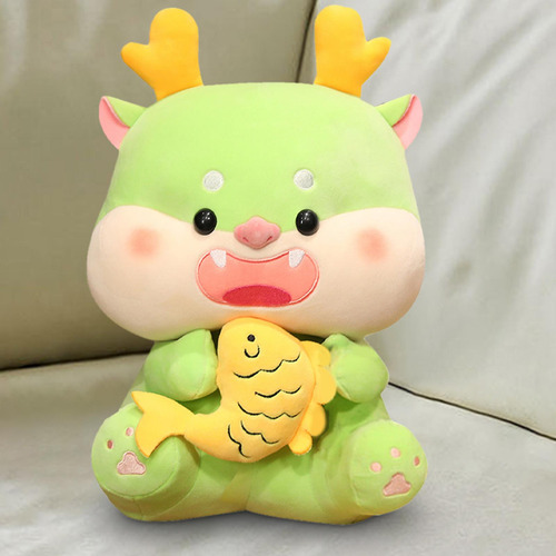 Muñeco De Peluche De Año Nuevo 2024, Precioso 35cm
