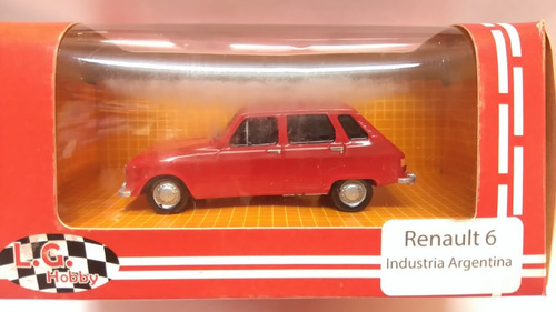 Renault 6 1:43 Resina No Rueda Milouhobbies A3768