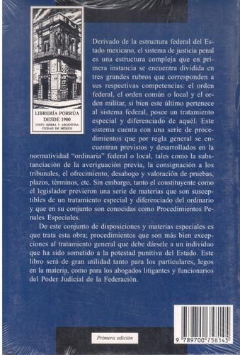 Procedimientos Penales Especiales