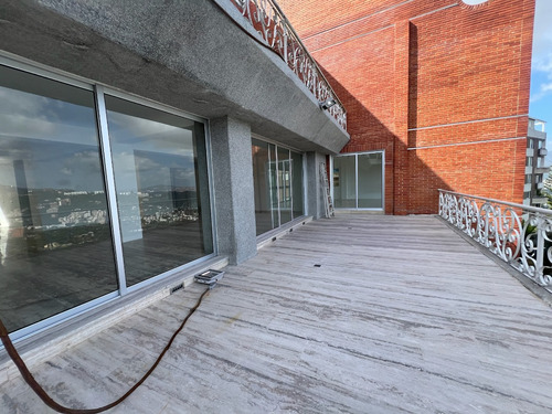 Vende Exclusivo Apartamento Con Terraza Y Vista Panorámica 360°, Urb. Colinas De Bello Monte, (sector Valle Arriba). Calle Cerrada Con Vigilancia, Edificio Boutique De Solo 3 Apartamentos, Privacidad.