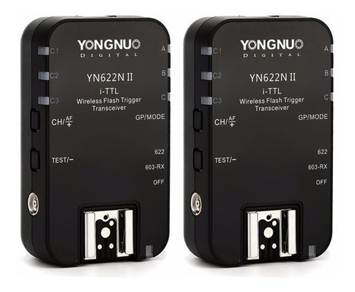 Radio Yongnuo Yn-622ii I-ttl Wireless Para Canon/nikon / Par