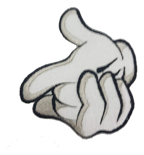 4 Parches Manos Mikey Mouse Guantes Con Termoadherible