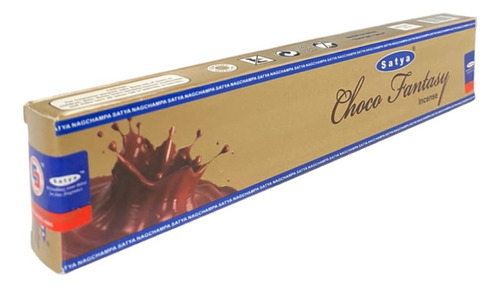 Incenso Meditação Massala Choco Fantasy Satya Cx C 12 Var