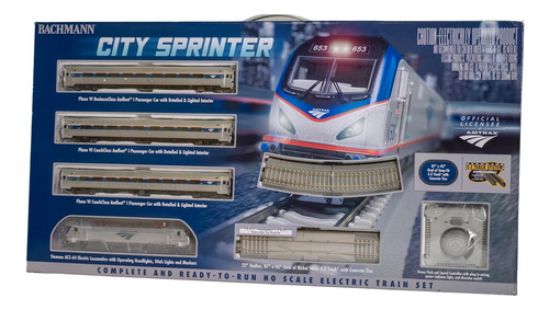 Trenes Bachmann - Amtrak® City Sprinter - Listo Para Funcion