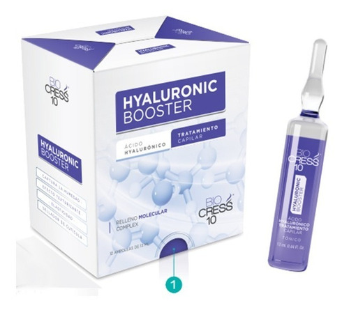 Biocrees10 Tratamiento Hyaluronic Boos - mL a $1261