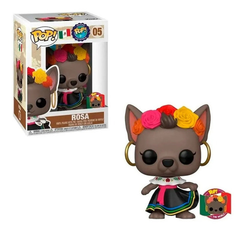 Funko Around The World: Rosa Mexico Nuevo Con Pin (Usado)