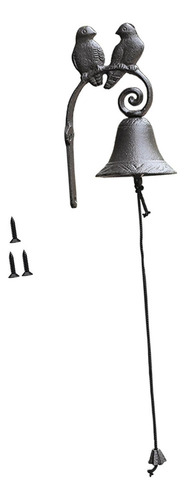 Sino, Campainha De Porta Suspensa De Ferro Fundido Montada