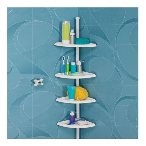 Organizador Esquinero Baño Y Ducha 4 Niveles, Damecos