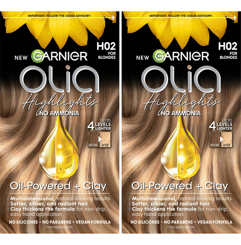 Garnier Tinte Permanente Para El Cabello Olia Sin Amoníaco.