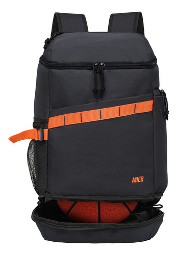 Mier Mochila De Baloncesto Con Compartimento Para Zapatos/pe