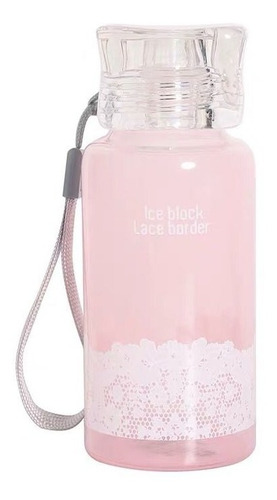 Termo Botella Cilindro Vidrio Tapa Para Mama O Novia 240ml