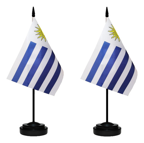 Juego Bandera De Escritorio Uruguay