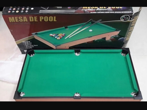 Imagen 9 de 9 de Mesa De Pool Jeidy Toys Con Todos Sus Accesorios En 100 Vrds
