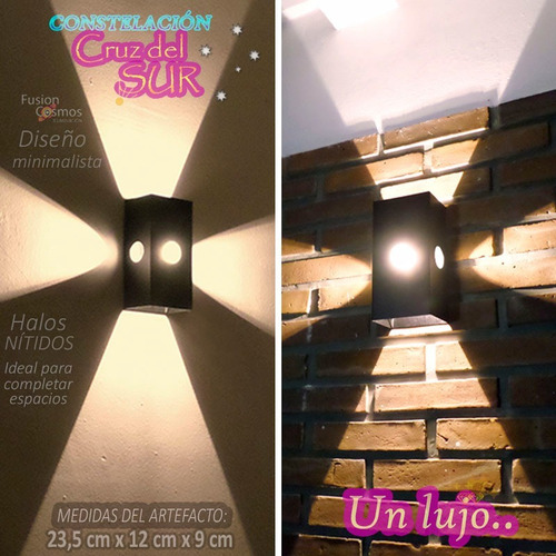 Imagen 7 de 10 de Luces Navidad Decoración Luz Efectos C/led 6w Pack X20unid Iluminacion Deco Navideña Luz Indirecta Living Comedor Bipin