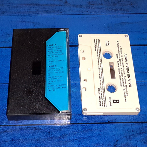 Alma Y Vida Juntos Otra Vez Cassette Arg Maceo-disquería (Usado)