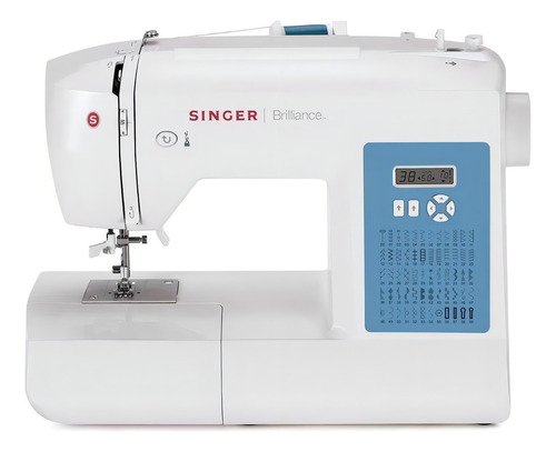 Máquina de costura Singer Brilliance 6160 portátil - branco 220V