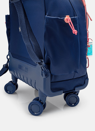 Mochila com Rodinha 360 Azul Marinho