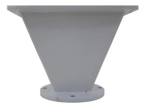 Imagem 2 de 5 de Corneta Kallaus Alumínio Retangular K Diamantada Flange