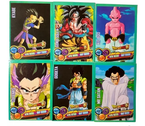 4000 Cards Naruto,dragon Ball,pokemon, Boruto = 1000 Pacotes -  Brinquedhopee - Bonecos - Magazine Luiza