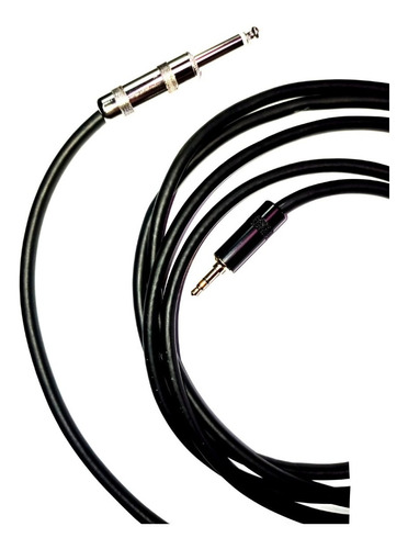 Cable Auxiliar De Mini Plug 3.5 A Plug 6.3 De 20 Metros