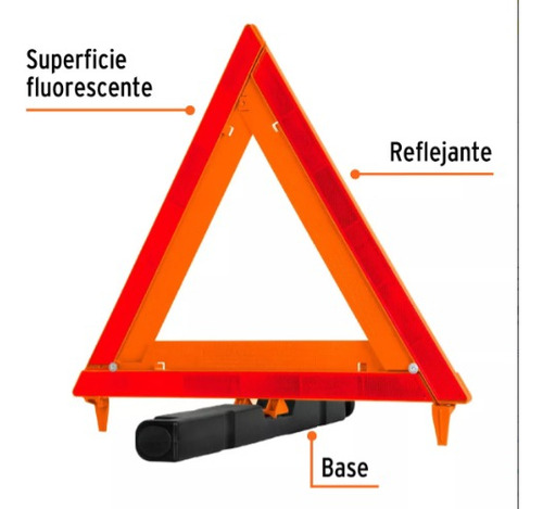 Set 8pz Para Auto De Emergencia Gato Triangulo Lampara Y Mas