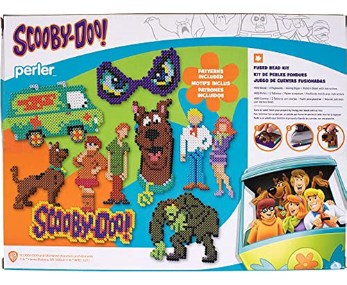 Perler Deluxe Box Scooby Doo Fuse Bead Kit Para Niños Y Adul