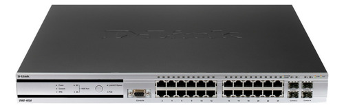 Switch D-link 24 Portas Gigabit L2+ Poe Wireless
