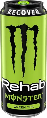 Pack De 15 Bebidas Energéticas Monster Rehab Green Tea + Ene