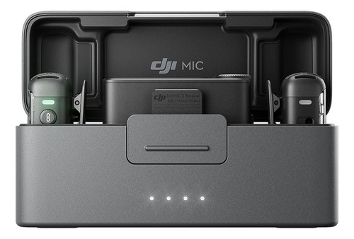 Microfone Dji Mic 2 Br - Dji116 Cor Preto