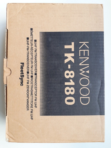 Radio Móvel Kenwood Tk-8180 Digital Trunking Uhf