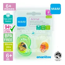 Comprar 2 Chupones Para Bebés Animal 6+  Con Caja Esterilizadora Mam