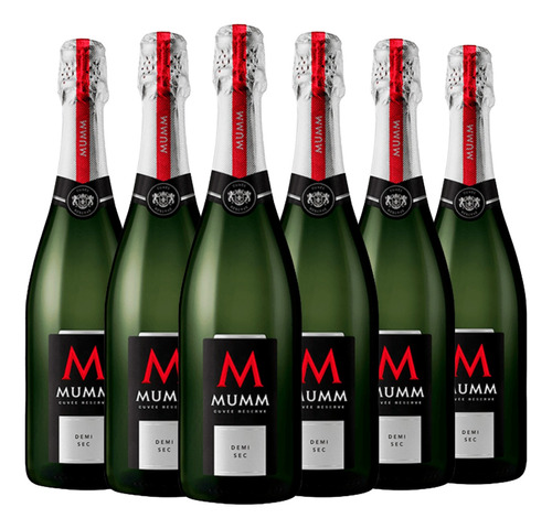 Espumante Mumm Cuvee Reserve Demi Sec Caja X 6 X 750ml.