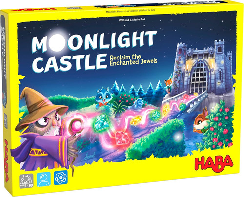 Haba Moonlight Castle - Juego De Mesa Infantil Con Castillo