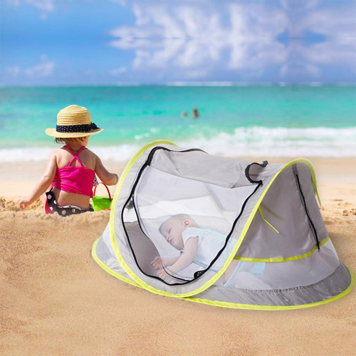 Verano Plegable Protección Uv Playa Tienda De Campaña