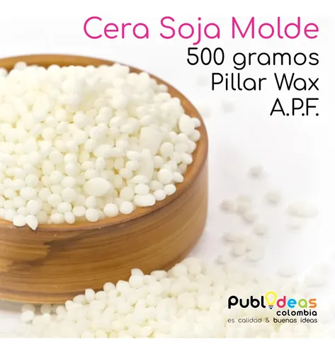Cera Soja Velas De Molde Pillar Wax Alto Punto De Fusión Apf