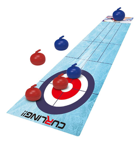 Jogo De Mesa, Jogo De Curling, Mini Jogo Bola De Ondulação