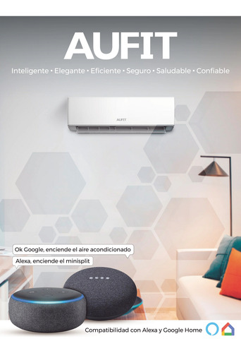 Aire Acond. Aufit Chi-r32-12k 220v Mini Split Inverter