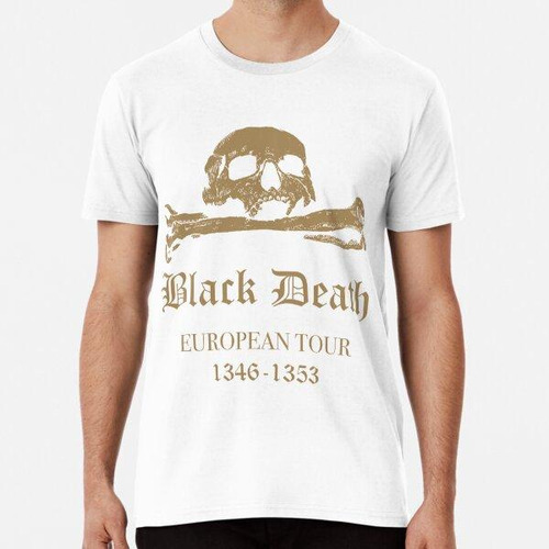 Remera Black Death - Tour Europeo Algodon Premium