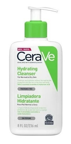 Cerave Limpiadora Hidratante 236ml 